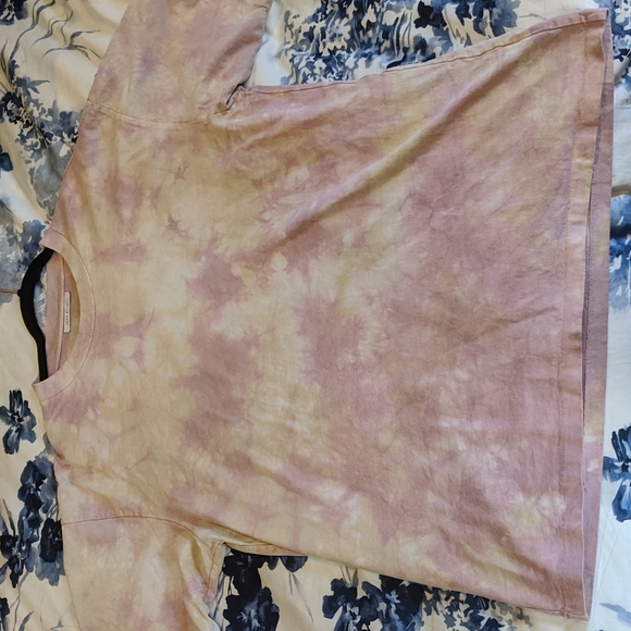 John Elliott Other - John Elliott Tie-Dye T-Shirt XL Pink Yellow White